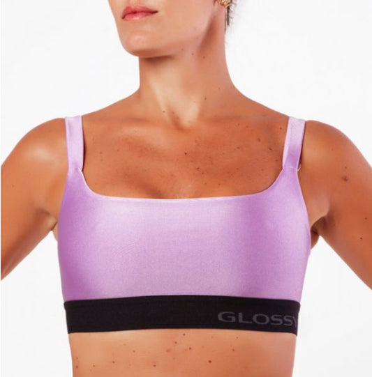 Top Glossy Lavanda